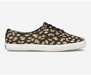 Baskets Keds Champion Animal Femme Noir / Leopard | 9385-ACHYZ