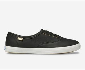 Baskets Keds Champion Luxe Femme Noir | 4973-ICURH