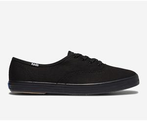 Baskets Keds Champion Organic Coton Femme Noir | 6843-JSEHY