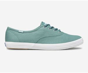 Baskets Keds Champion Solids Femme Turquoise | 6890-BNXHI