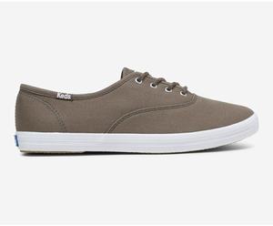 Baskets Keds Champion Solids Femme Vert Olive | 0173-TROBZ