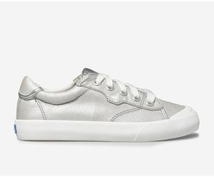 Baskets Keds Crew Kick 75 Enfant Argent | 1746-HDGLC