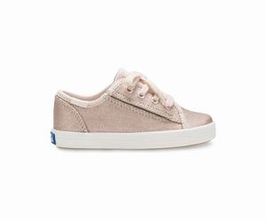 Baskets Keds Kickstart Jr. Enfant Rose Doré | 5940-JRVZM