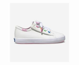 Baskets Keds Kickstart Multi-color Eyelets Jr. Enfant Blanche | 4028-WYAPN