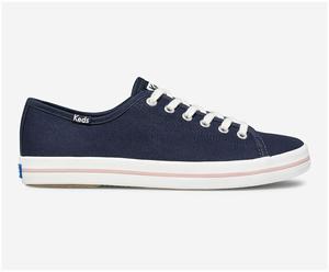 Baskets Keds Washable Kickstart Femme Bleu Marine | 6315-FWBDR