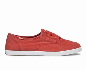 Slip On Keds Chillax Seasonal Femme Rouge | 1382-DNERY